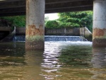 Close-up of Mini waterfall