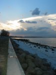 Left side of Jetty
