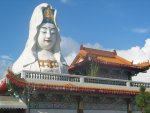 Kuan Yin Statue at the incline lift