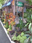Fruit Stall outside Titi Kerawang Waterfall
