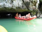 Other tour group coming into the lagoon as we leave