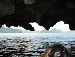 View of the cave as we are going out