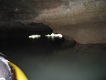 Approaching the end of the cave