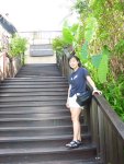 Stairs leading us to the main entrance