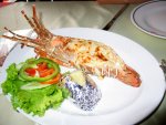 A lobster lunch before heading back home