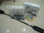 Layout of items from the box