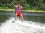 Yes ... and riding on the waves